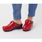 Sanita Women's Open Back Clog, Patent Leather Upper, Polyurethane Outsole, Red, Size 4.5-5 M 470638-004-36 - alternate 2